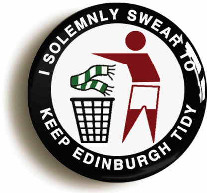 A picture of a button badge