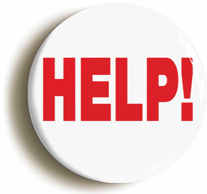 A picture of a button badge