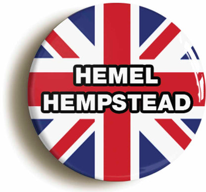 A picture of a button badge
