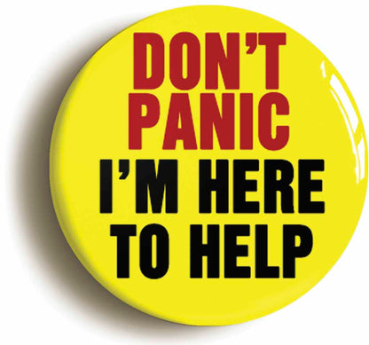 A picture of a button badge