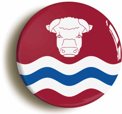 A picture of a button badge