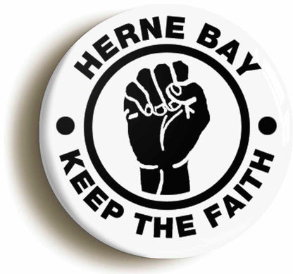 A picture of a button badge