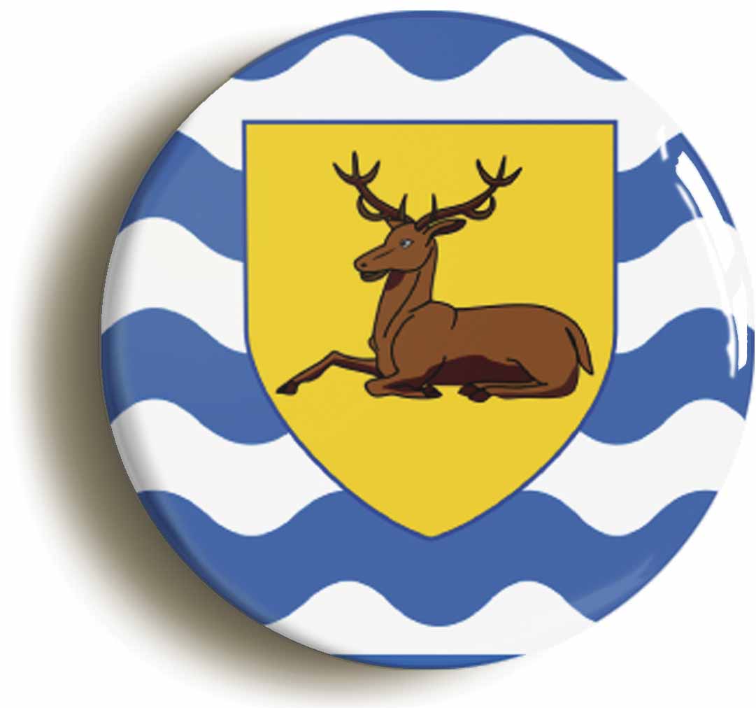 A picture of a button badge