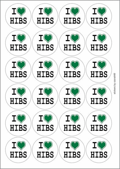 A picture of an A4 sheet of matte paper stickers
