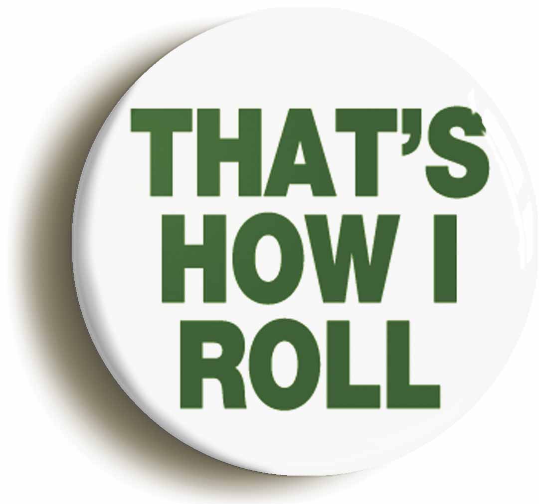 A picture of a button badge