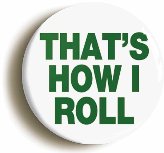 A picture of a button badge