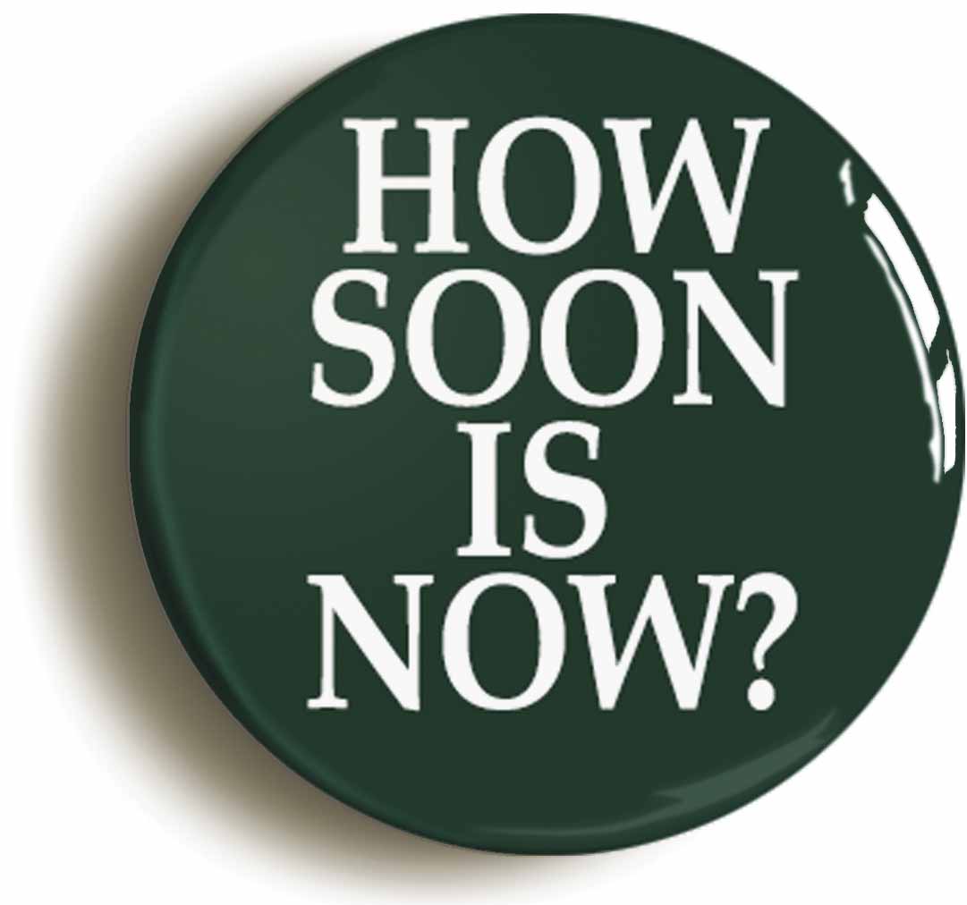 A picture of a button badge
