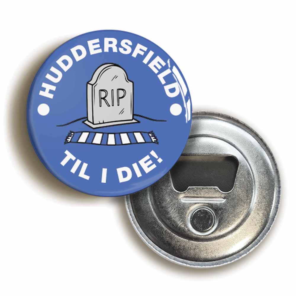 A picture of a bottle opener fridge magnet