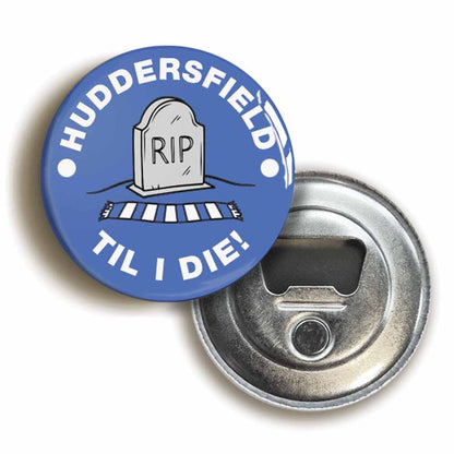 A picture of a bottle opener fridge magnet