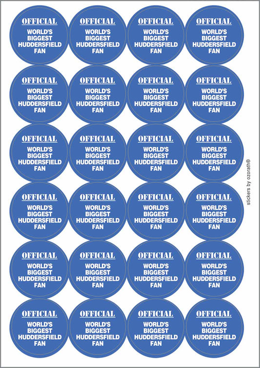 A picture of an A4 sheet of matte paper stickers