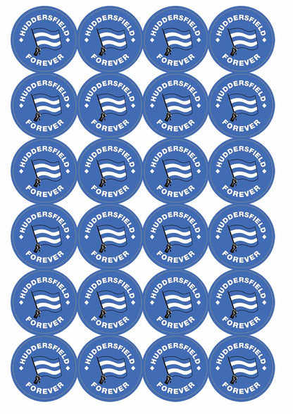 A picture of an A4 sheet of matte paper stickers