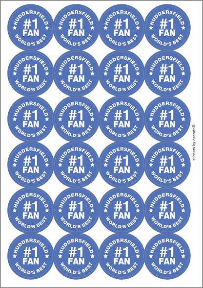 A picture of an A4 sheet of matte paper stickers