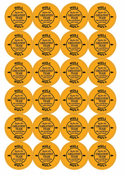 A picture of an A4 sheet of matte paper stickers