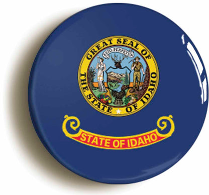 A picture of a button badge