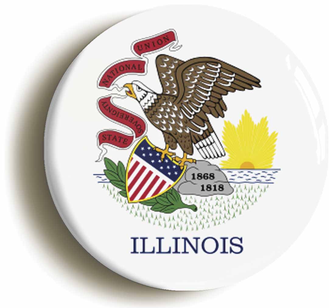 A picture of a button badge
