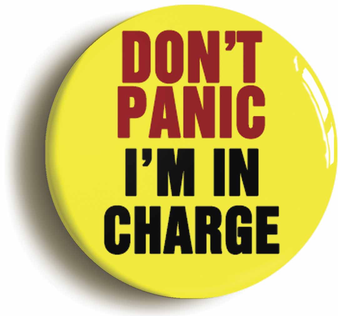 A picture of a button badge
