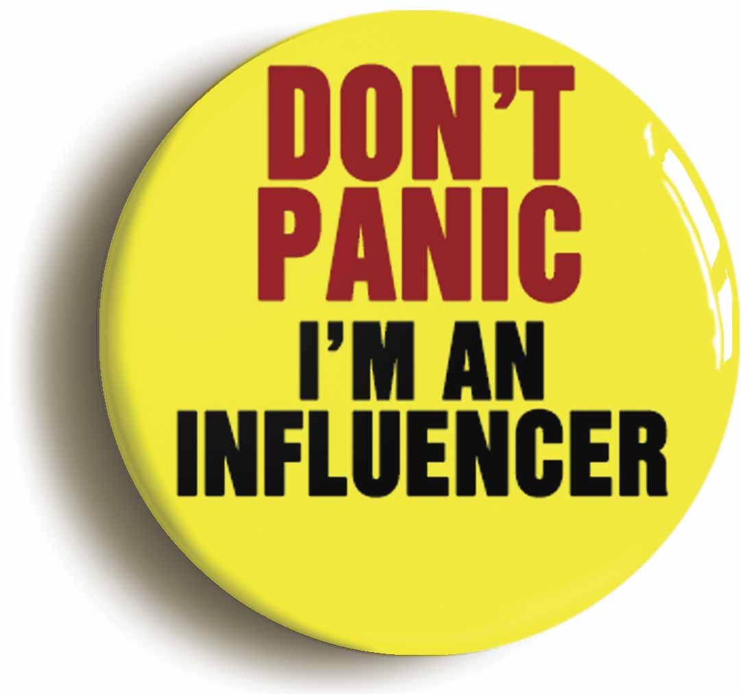 A picture of a button badge