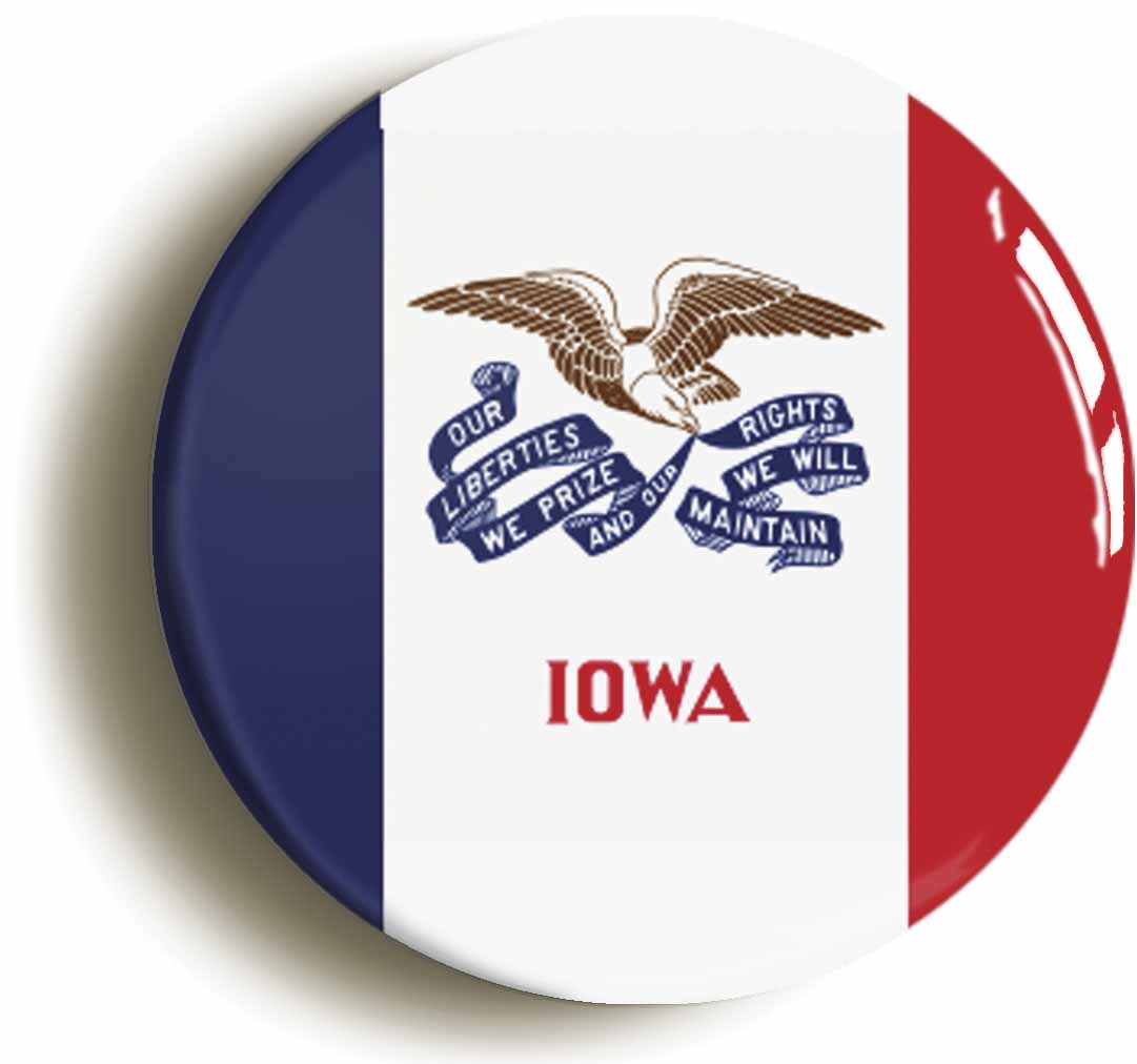 A picture of a button badge