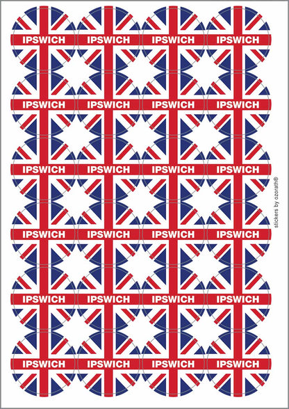 A picture of an A4 sheet of matte paper stickers
