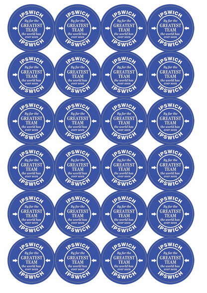 A picture of an A4 sheet of matte paper stickers