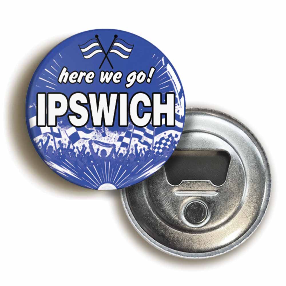 A picture of a bottle opener fridge magnet