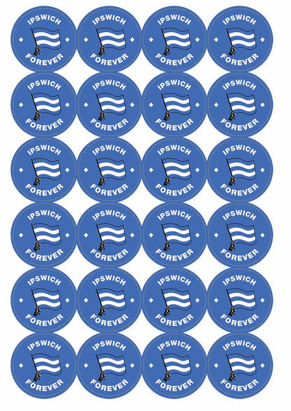 A picture of an A4 sheet of matte paper stickers