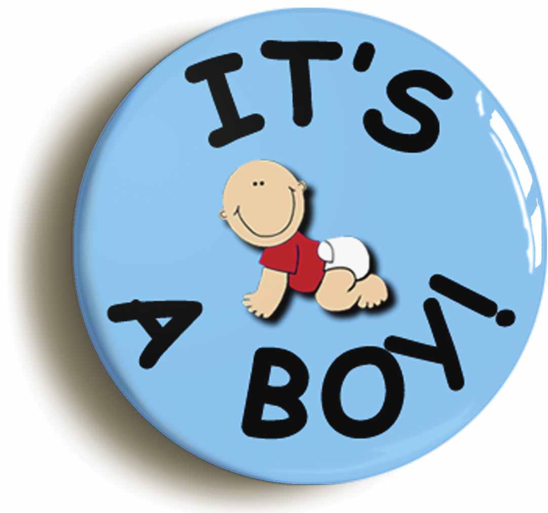 A picture of a button badge