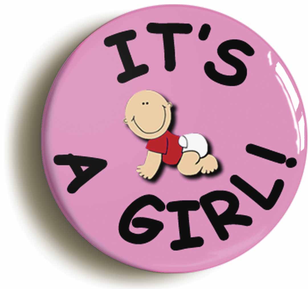 A picture of a button badge