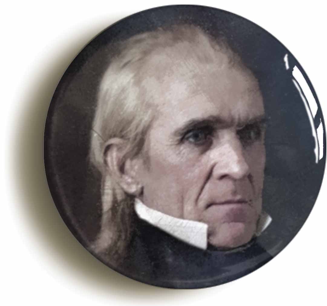A picture of a button badge