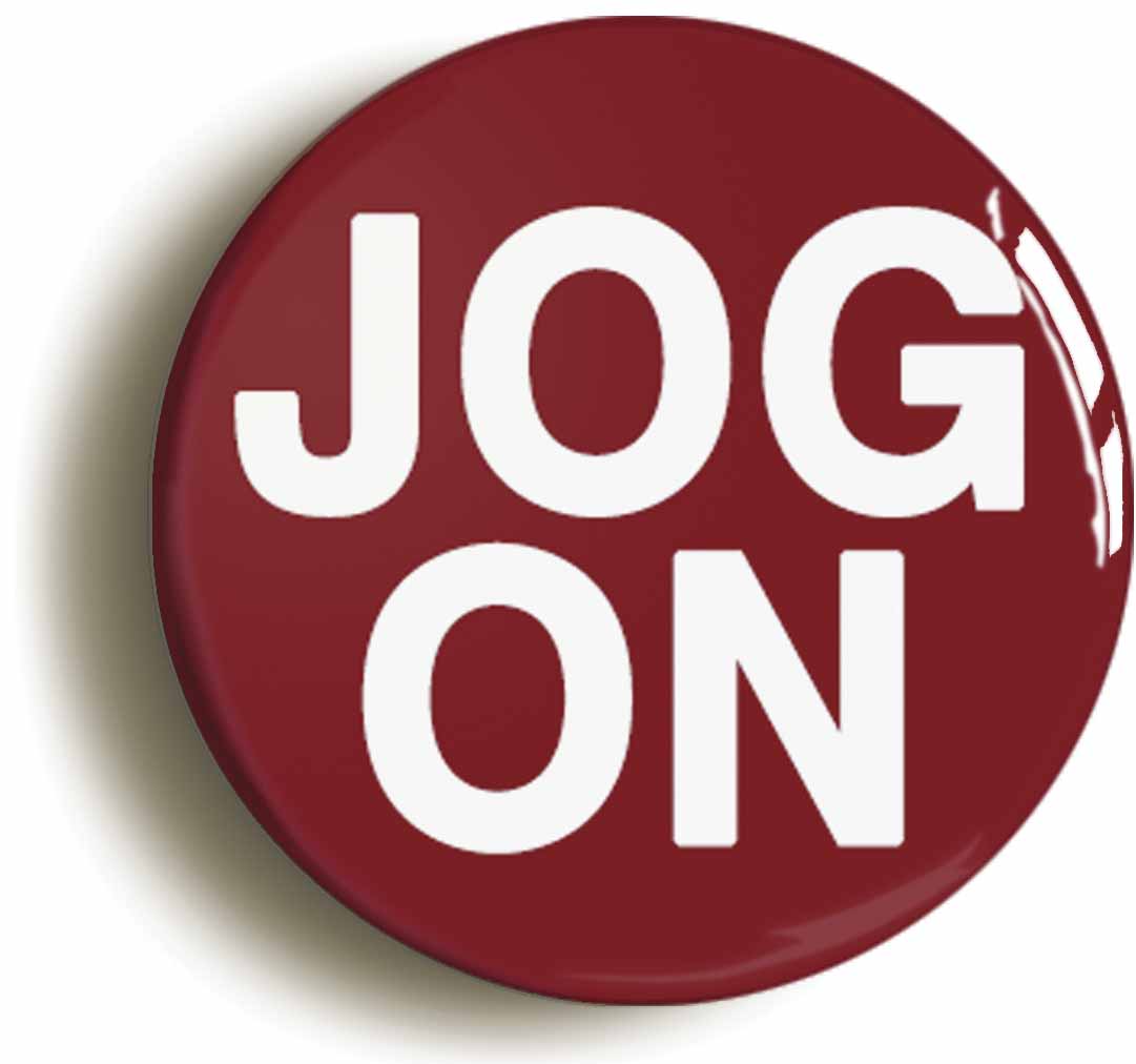 A picture of a button badge