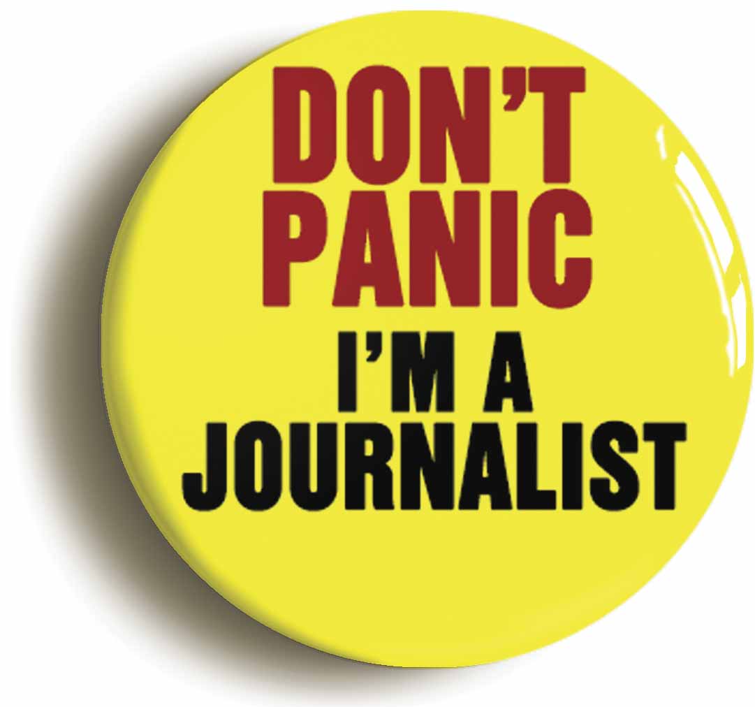 A picture of a button badge