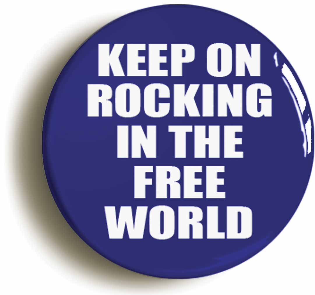 A picture of a button badge