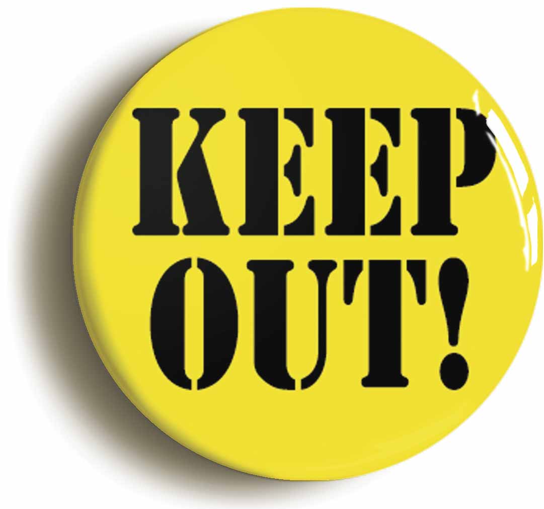 A picture of a button badge