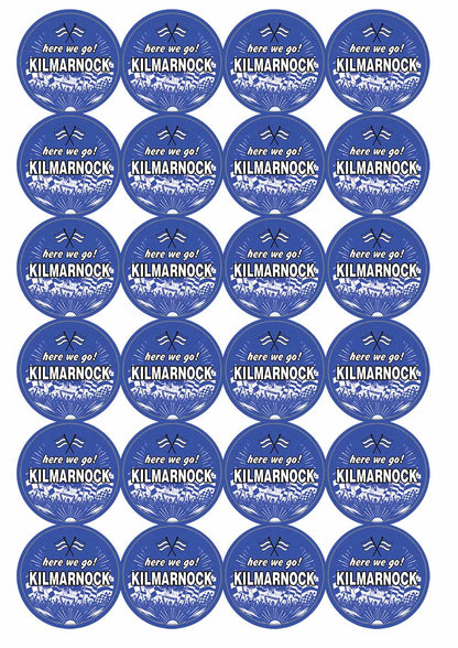 A picture of an A4 sheet of matte paper stickers