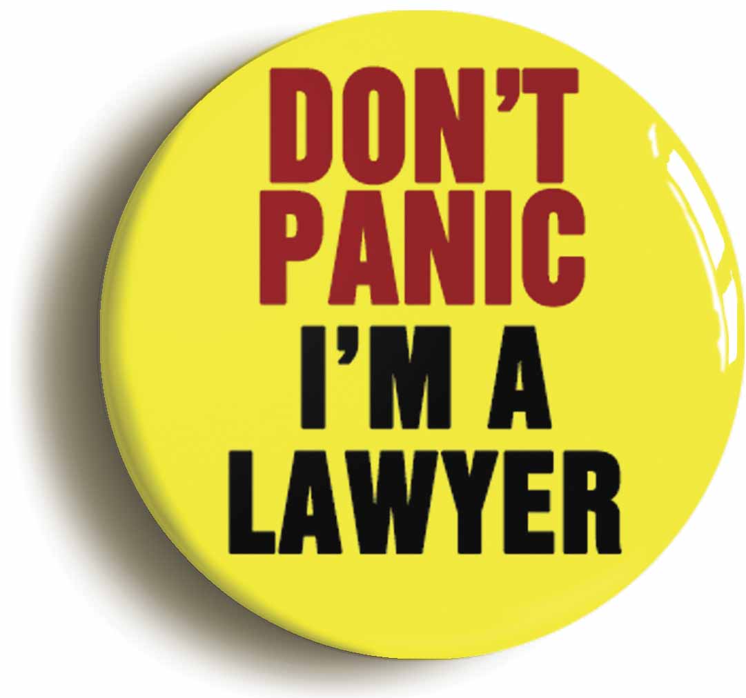 A picture of a button badge