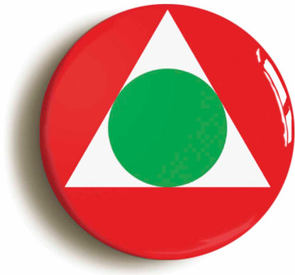 A picture of a button badge
