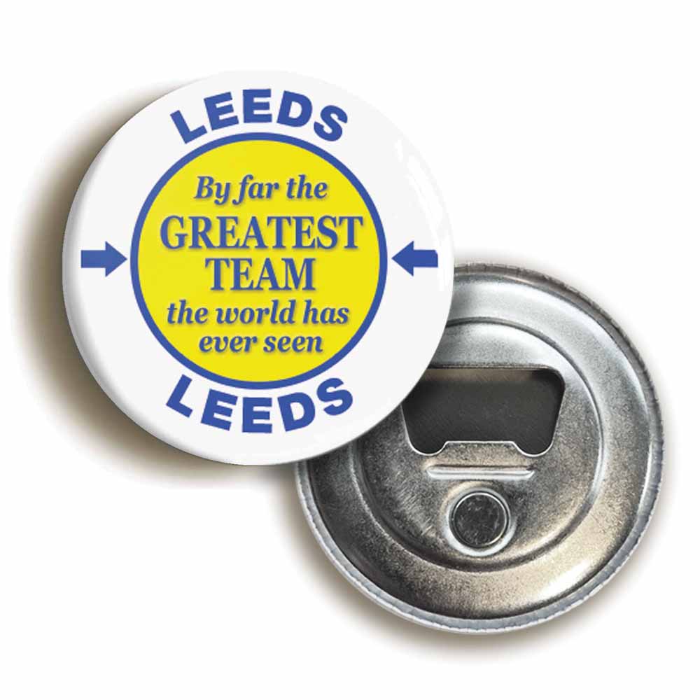 A picture of a bottle opener fridge magnet