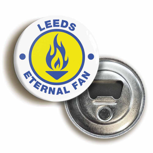 A picture of a bottle opener fridge magnet