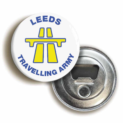 A picture of a bottle opener fridge magnet