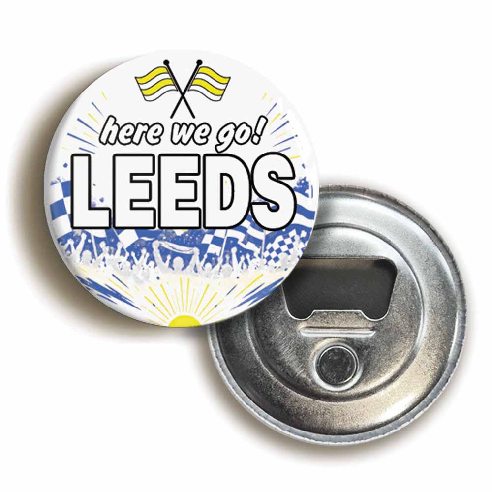 A picture of a bottle opener fridge magnet