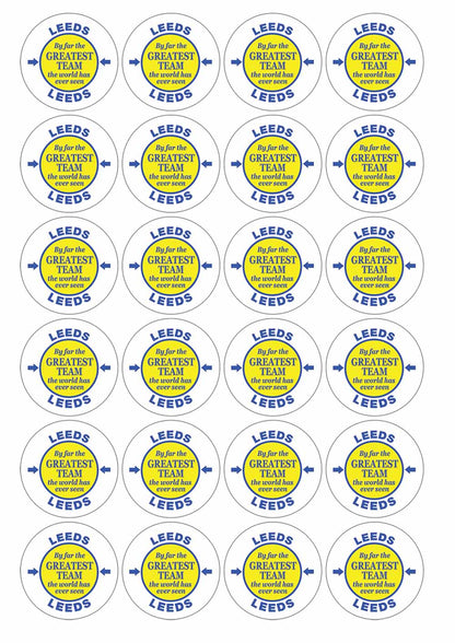 A picture of an A4 sheet of matte paper stickers