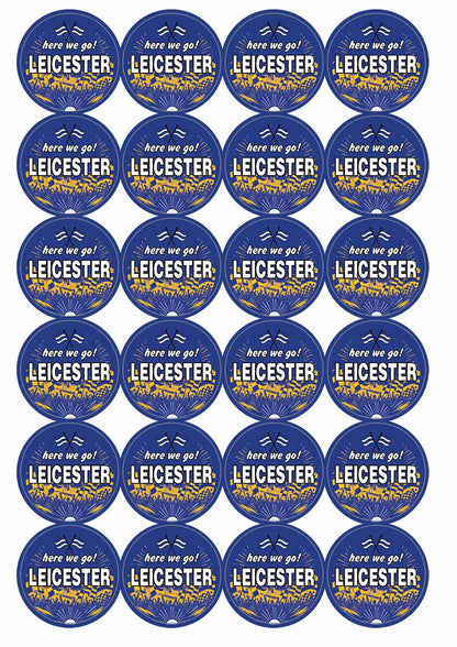 A picture of an A4 sheet of matte paper stickers