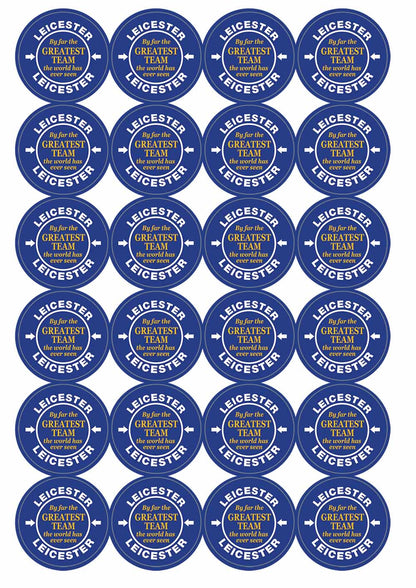 A picture of an A4 sheet of matte paper stickers