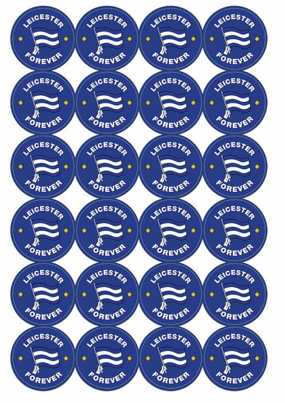 A picture of an A4 sheet of matte paper stickers