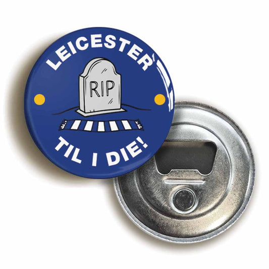 A picture of a bottle opener fridge magnet