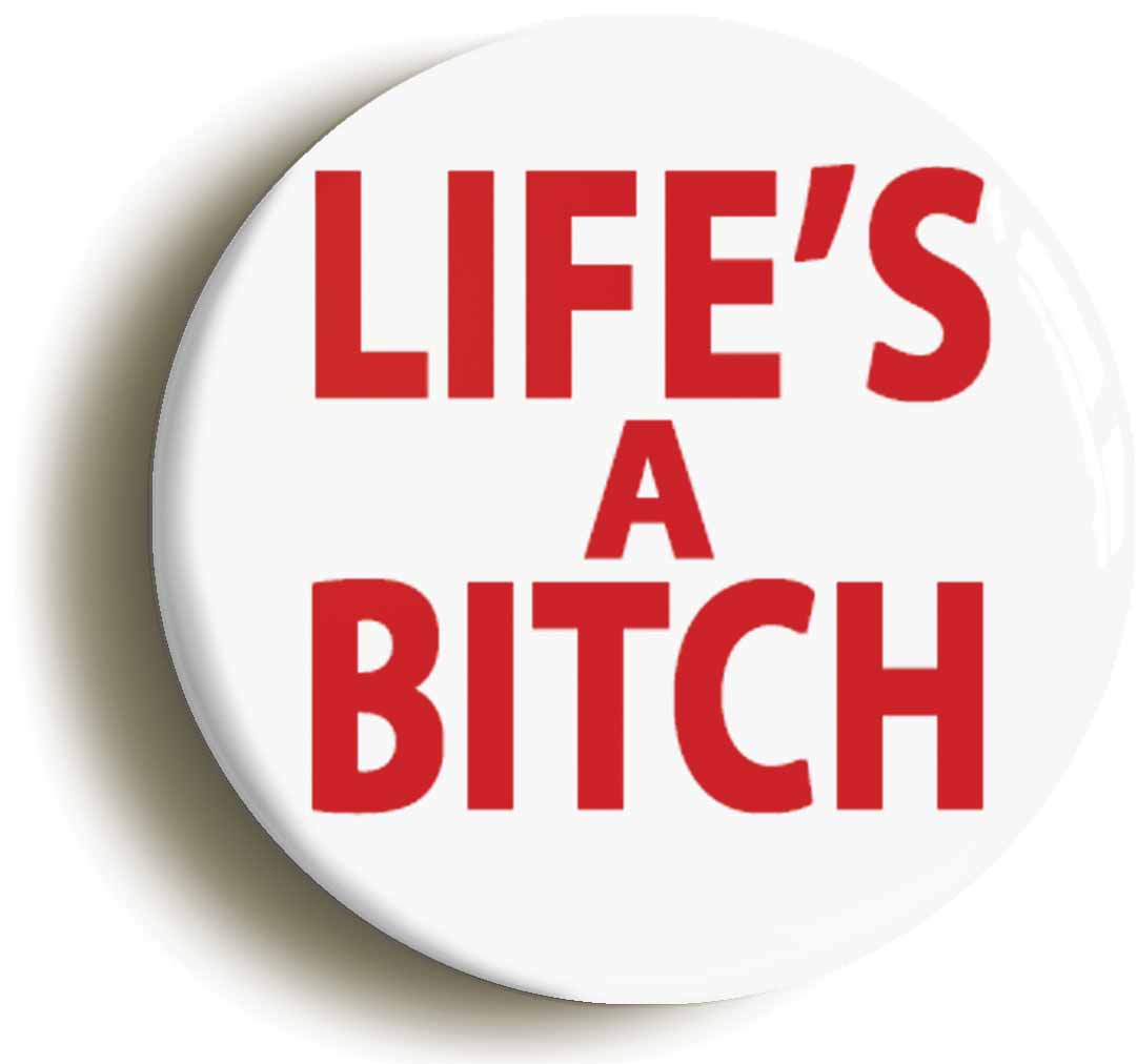 A picture of a button badge