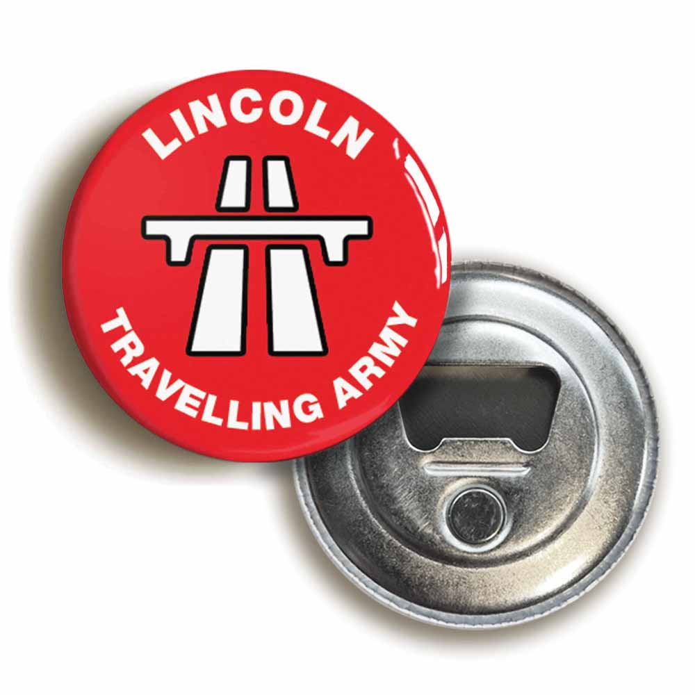A picture of a bottle opener fridge magnet