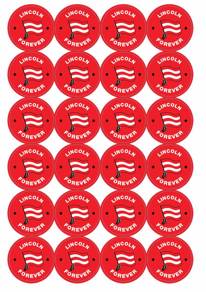 A picture of an A4 sheet of matte paper stickers