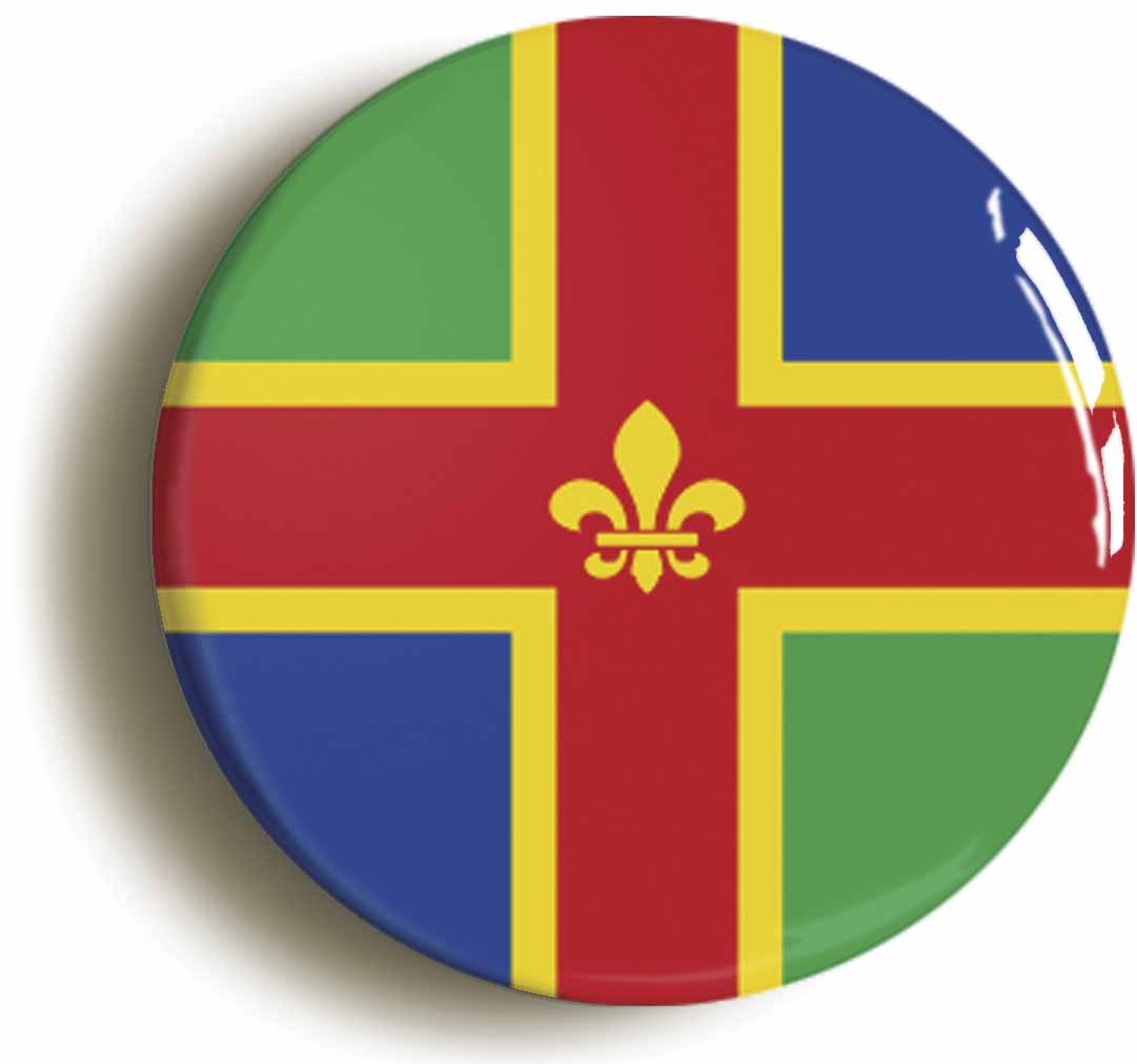 A picture of a button badge