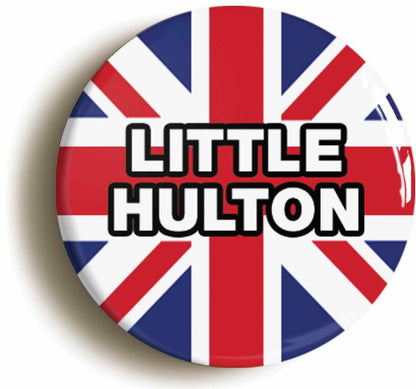 A picture of a button badge